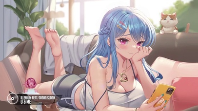 沙发女孩