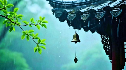风铃小雨4K