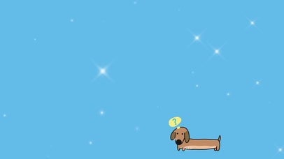 可爱腊肠狗桌面壁纸