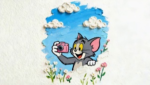可爱汤姆猫