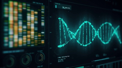 4K 高清 DNA链旋转