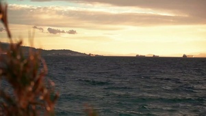 海边晚霞