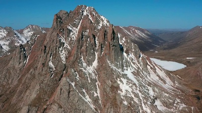 4k青藏高原石头山祖国山河自然