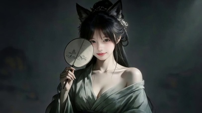 古风清纯女孩