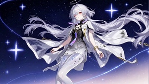 星轨红瞳少女莫宁