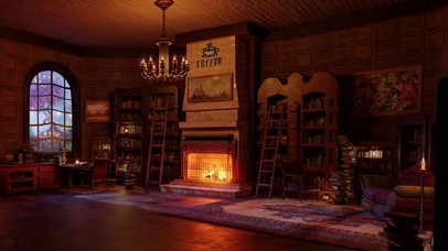 在咖啡馆里享受阅读时光