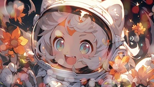 宇航员少女