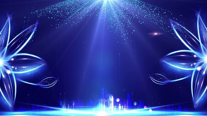 大气科技蓝动态