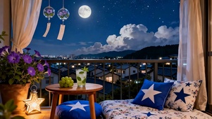 夜景星空
