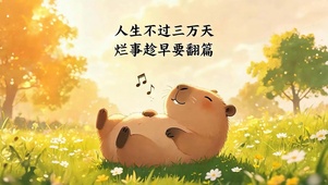 人生不过三万天
