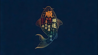 平安喜乐顺遂健康 锦鲤