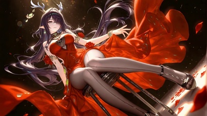 黑丝礼服-菈乌玛