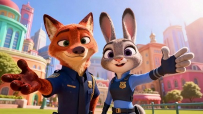 朱迪尼克疯狂动物城