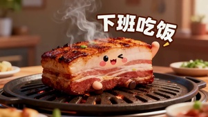 下班吃肉肉
