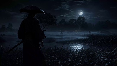 月下武士