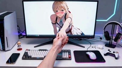 纯欲风薇尔莉特跨次元与现实互动