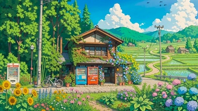 夏日乡村商店