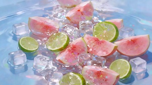 冰柠芭乐  治愈