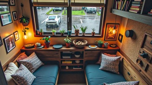 【雨景】小屋外的雨