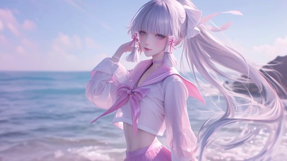 甜美超可爱女孩