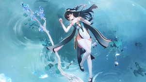 水中女孩