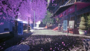樱花古镇