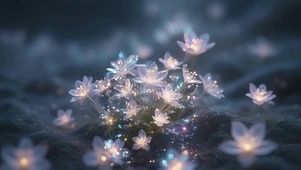 暗夜琉璃绽