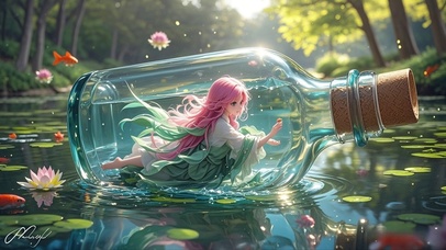 漂流瓶中的公主
