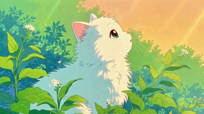林间萌猫