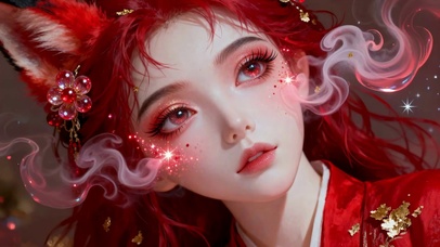 红绡灵狐少女