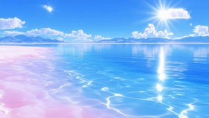 蓝色大海