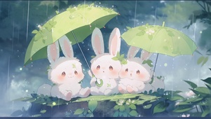 森林里的小白兔