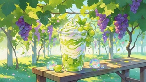 夏日葡萄园