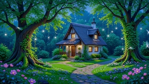 童话森林小屋