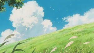 夏日草坡