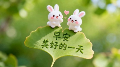 早安美好的一天