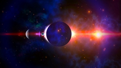 4K三维空间行星