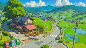 治愈夏天乡村小屋