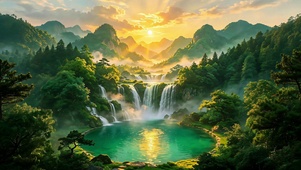 幽冥峡谷 护眼