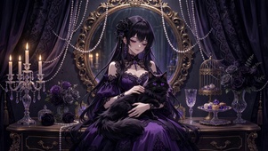 暗黑系魔幻少女