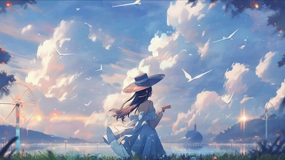 海边女孩