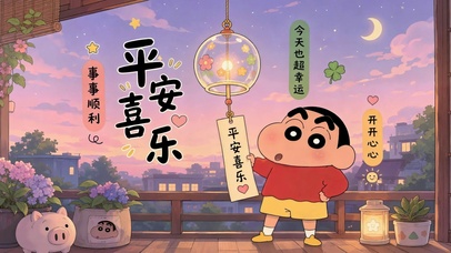 蜡笔小新平安喜乐