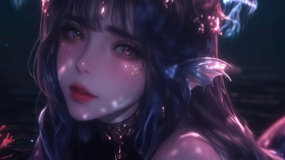 战锤色孽水母美人鱼