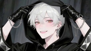 黑衣少年