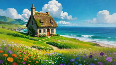 海边花屋 治愈