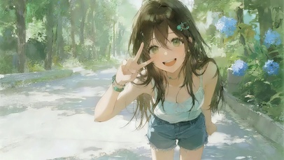 比耶小姑娘