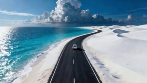 碧海白沙慢行