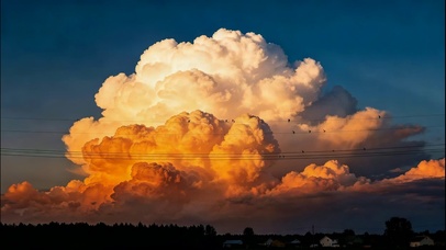 壮美！ 霞光渐染 天地
