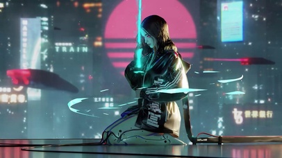 赛博朋克终极少女