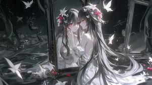 【4K】胡桃丨镜中人丨